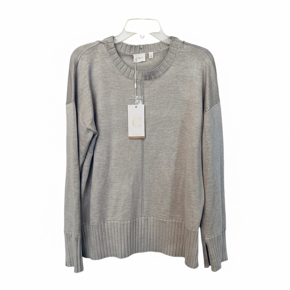 NWT CYRUS Rayon/Nylon Comfy Earth Tone Lightweight Sweater Size M